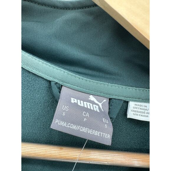 Puma Contrast 2.0 Green Gables Balsam Full Zip Jacket Men's Size Small S NWT - Picture 5 of 8